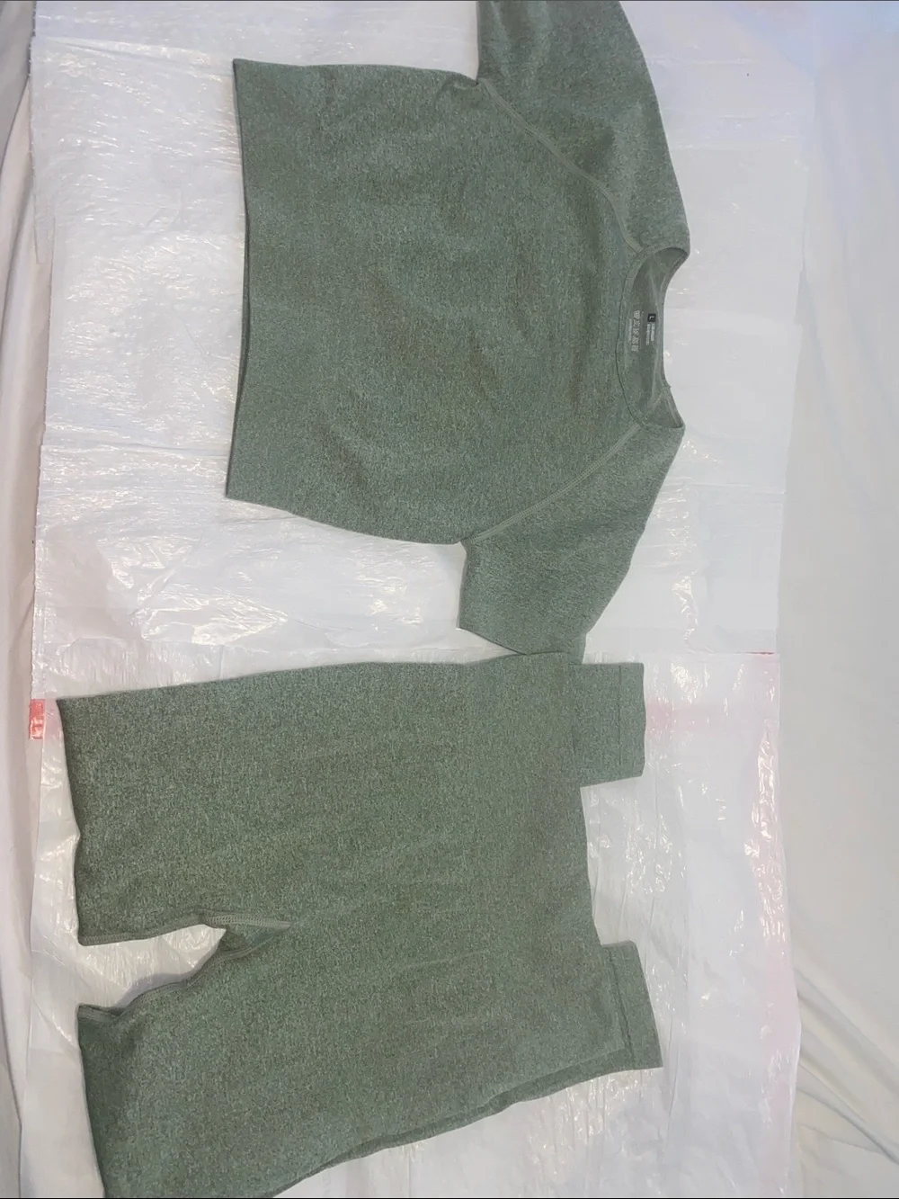 Green Matching Workout set